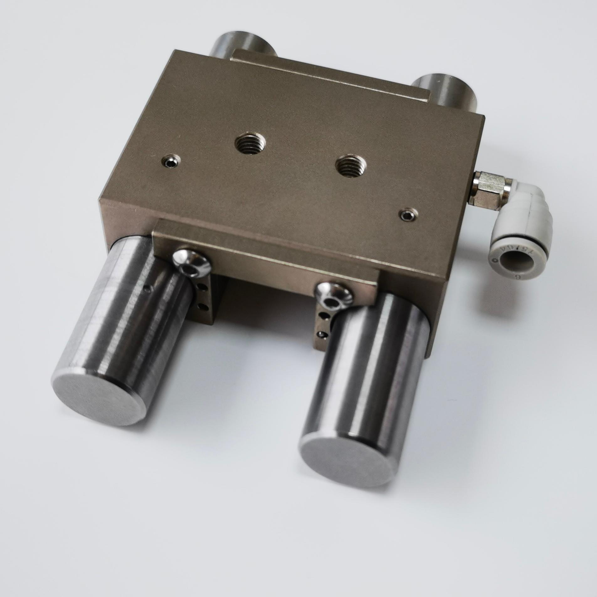 20mm Linear Guide Pneumatic Normally Closed Clamp Safe Braking Alternative To MBPS2001CS1A