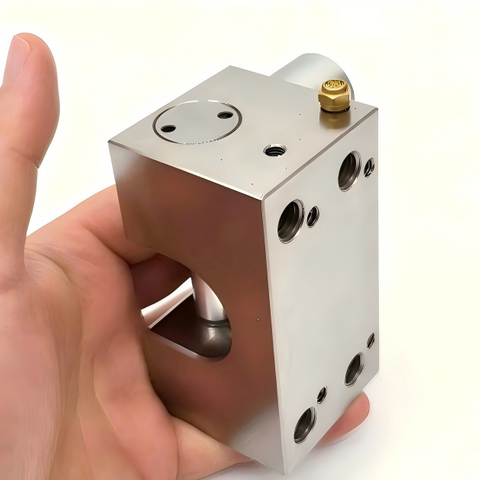 Pneumatic Locking Brake Clamping Element Normally Closed For Diameter 16mm Linear Shaft Cylindrical Guide 