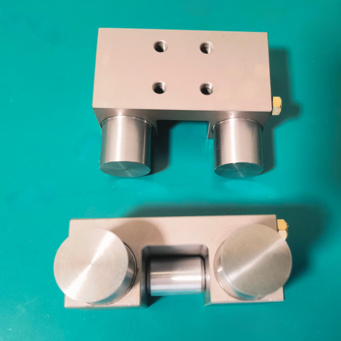 Spring-loaded Energy Storage Positioning Brake Alternative MKS Pneumatic NC Clamp for 45mm Linear Guide 