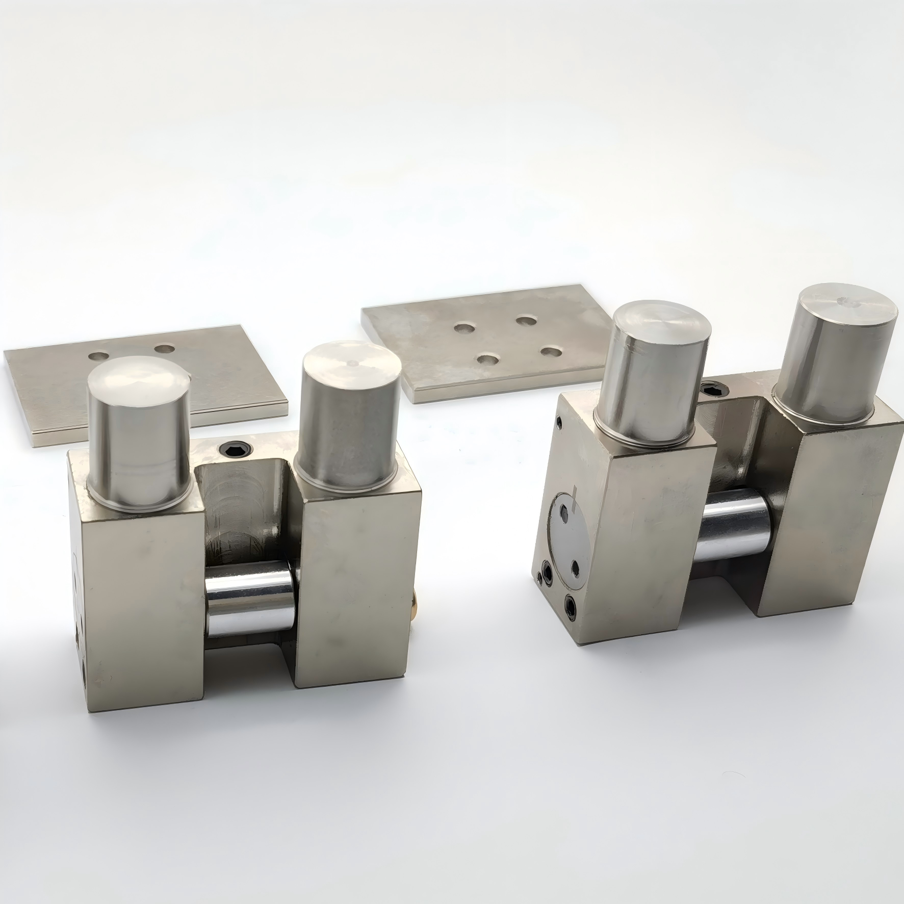 Pneumatic Normally Close Clamp for HIWIN HGH15 HGW15 Linear Guide | Zimmer MKS Series Replacement