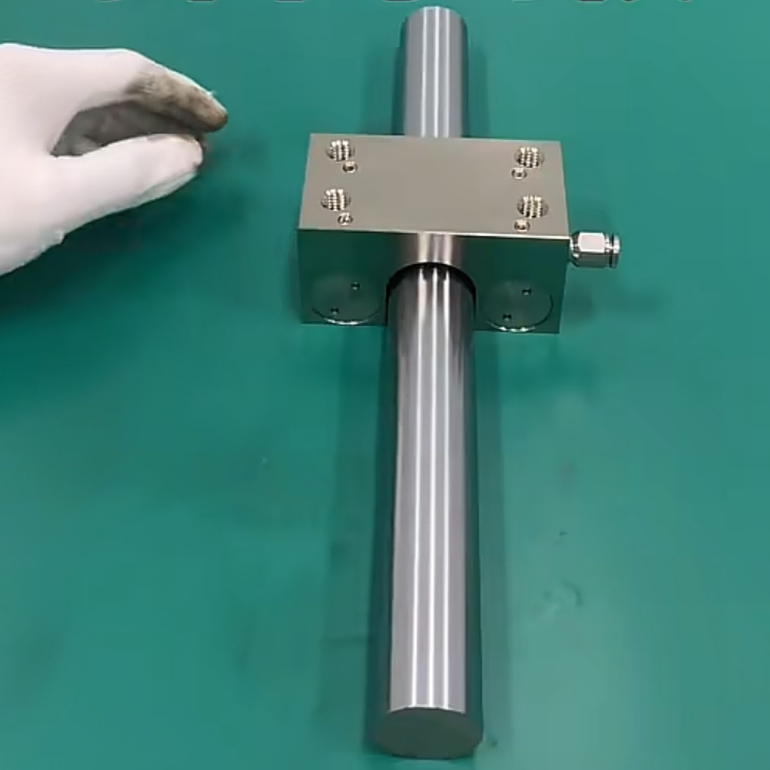 Normally Open Air Operated Locking Clamping Element for Ø20mm Smooth Linear Round Shaft