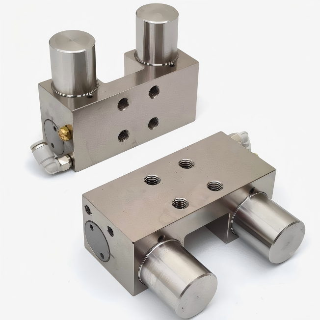 20mm Linear Guide Accessories Pneumatic Operation NC Clamp Brake Equivalent Zimmer MKS Series