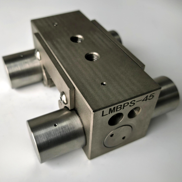 Pneumatic Normally Closed Clamp Braking Alternative To MBPS4512ES1 for 45mm Linear Guide