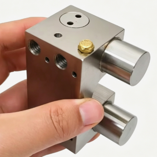 Air Actuated NC Type 30mm OD Linear Round Guide Shaft Clamping Brake for Automation Equipment