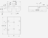 Replacement for KWH2501AS1 Hydraulic Normally Open Clamping Element for THK HSR25 Linear Guide
