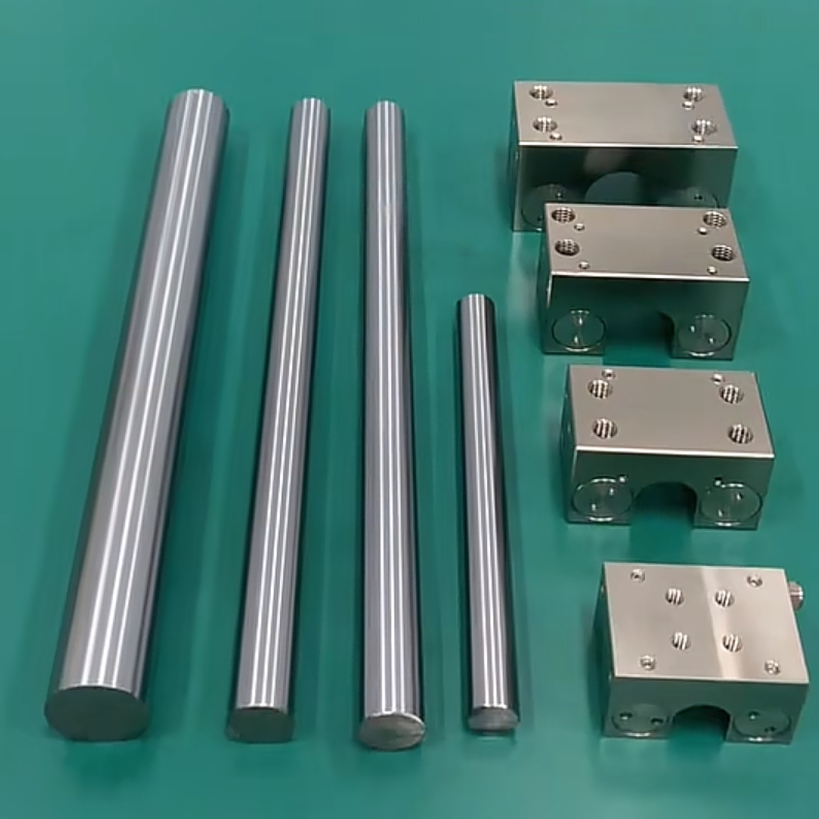 Pneumatic Normally Open Clamping Element Alternative To MKR2000A for 20mm Linear Round Shaft