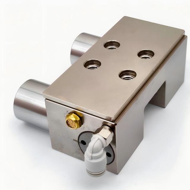 Fast Lock Pneumatic Normally Closed 20mm Rail Clamp Brake Interchangeable with Zimmer MKS2001A