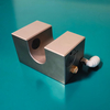Air Operated Normally Open Energize To Close Lock Clamp Braking for OD 25mm Round Shaft Circular Guide