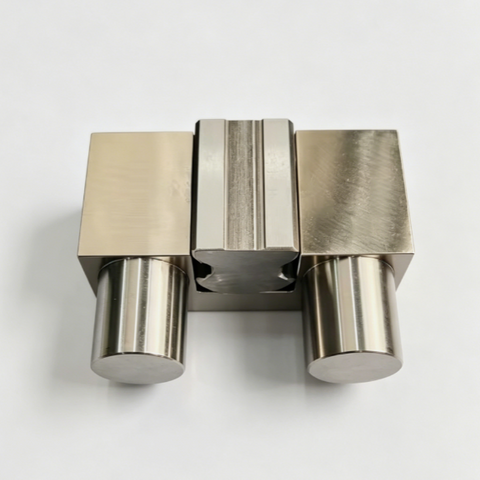 Fail-Safe Rail Brake Lock Pneumatic Normally Close Clamping Element for 55mm Size Linear Guide