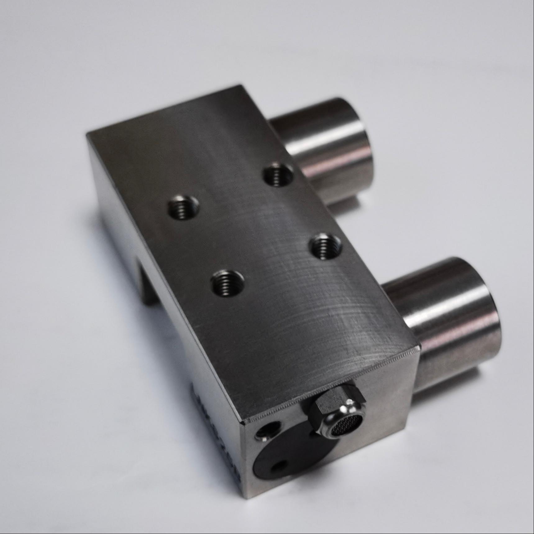 Non-Copper Non-Nickel Stainless Steel Pneumatic Normally Closed Clamp for 25mm Linear Guide 