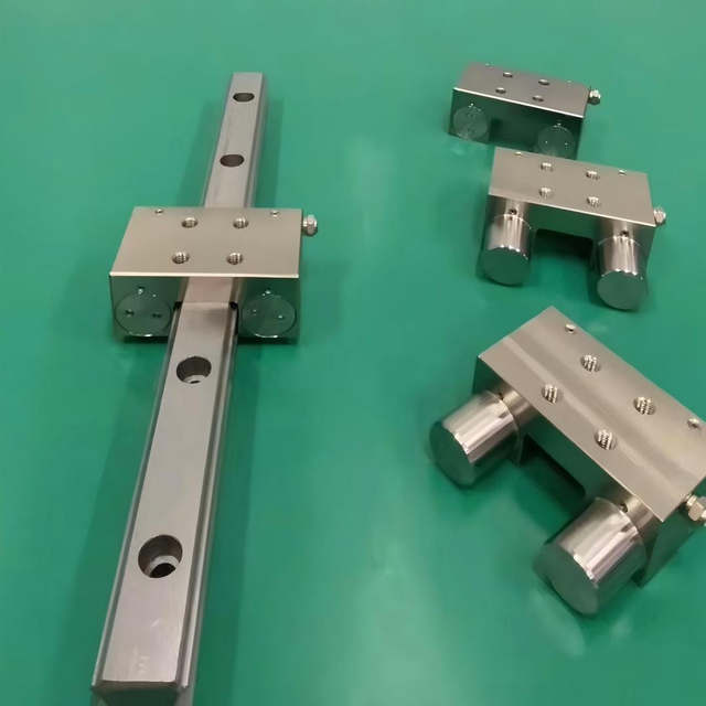 Warehouse Stock Pneumatic Normally Open Linear Guide Clamp Stopper Fit NSK IKO PMI 20mm Guide Rail