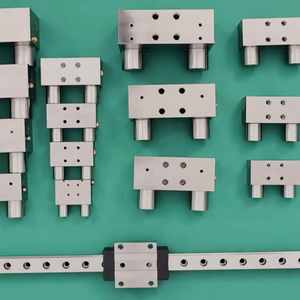 Air Operated NC Normally Close Guide Clamp Brake Compatible With 55mm Size HIWIN THK PMI Linear Rail