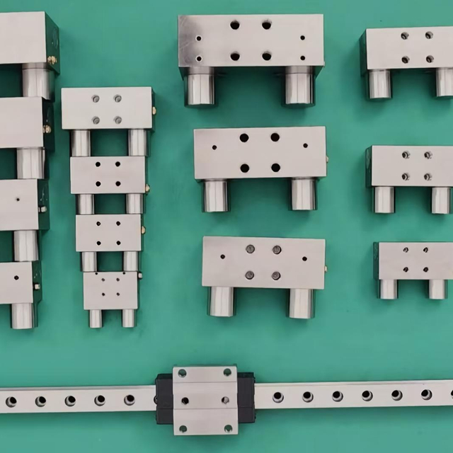 Air Operated NC Normally Close Guide Clamp Brake Compatible With 55mm Size HIWIN THK PMI Linear Rail
