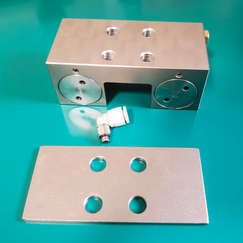 Stable Braking 25mm Linear Guideway Pneumatic Normally Open Clamp for CNC Automation Machinery
