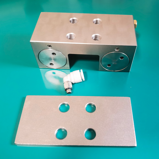 Stable Braking 25mm Linear Guideway Pneumatic Normally Open Clamp for CNC Automation Machinery