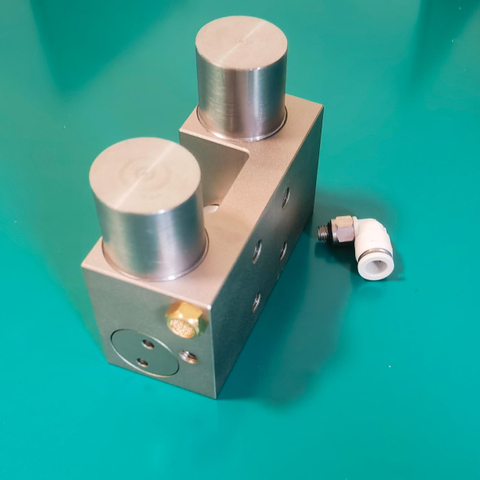 Compact Normally Closed 25mm Rail Size Pneumatic Clamp for Slider Fixing & Anti‑Vibration