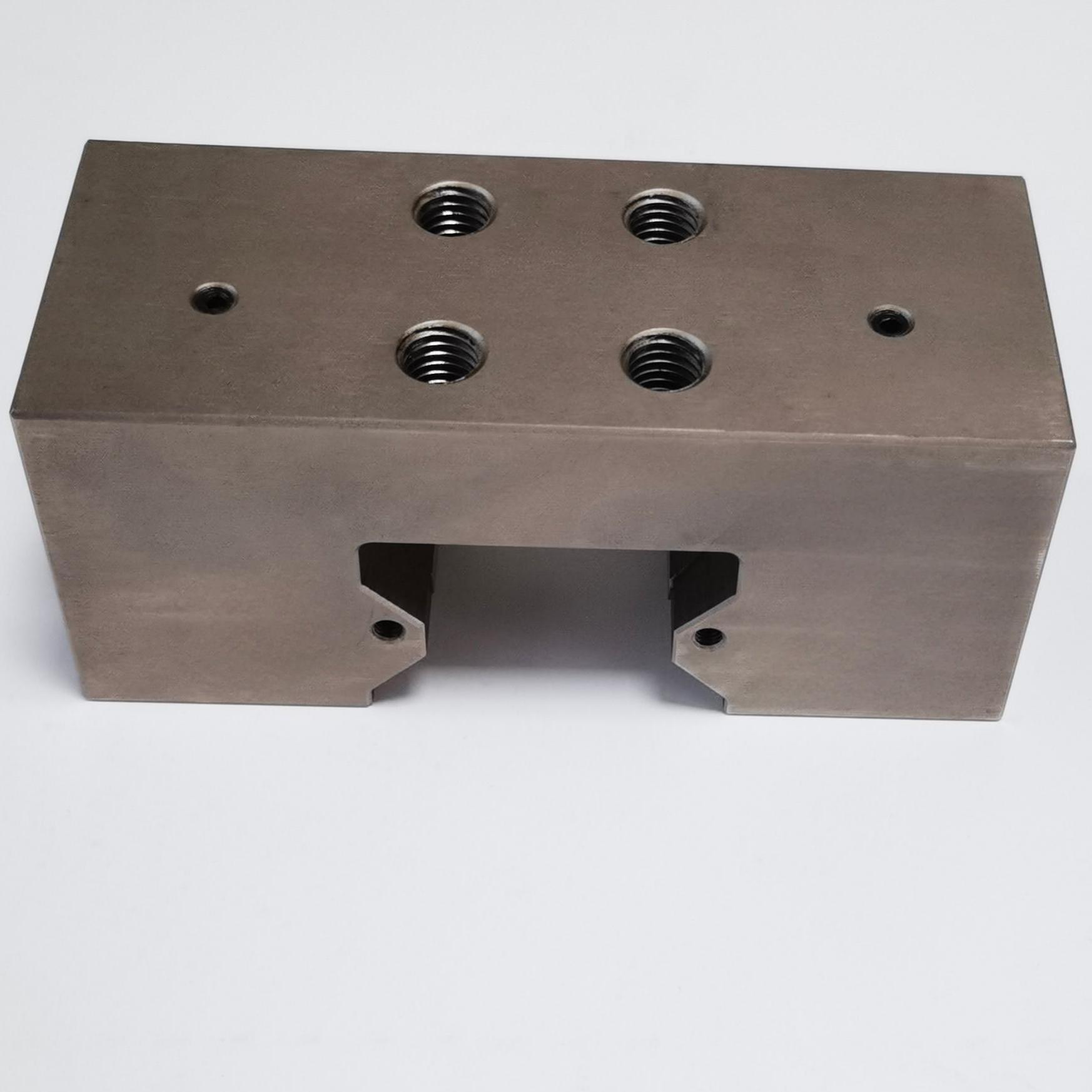 45mm Size Roller Linear Rail Holding Force 2250N Pneumatic Normally Open Clamping Element 
