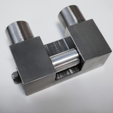 Non-Copper Non-Nickel Stainless Steel Pneumatic Normally Closed Clamp for 25mm Linear Guide 