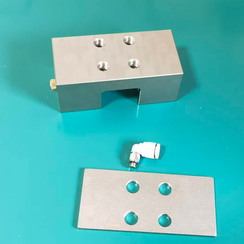 55mm Linear Guide Rail Air Operated Normally Open Clamp Braking for Motion Control System