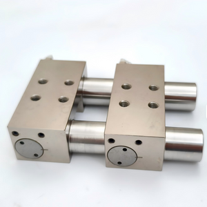 Fast Lock Pneumatic Normally Closed 20mm Rail Clamp Brake Interchangeable with Zimmer MKS2001A