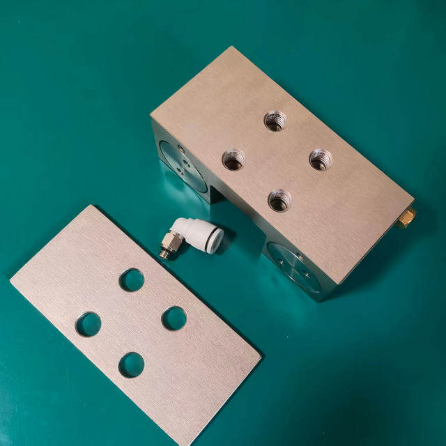 Air Powered Normally Open 15mm Linear Guide Clamp Locking Element for Automated Production Line