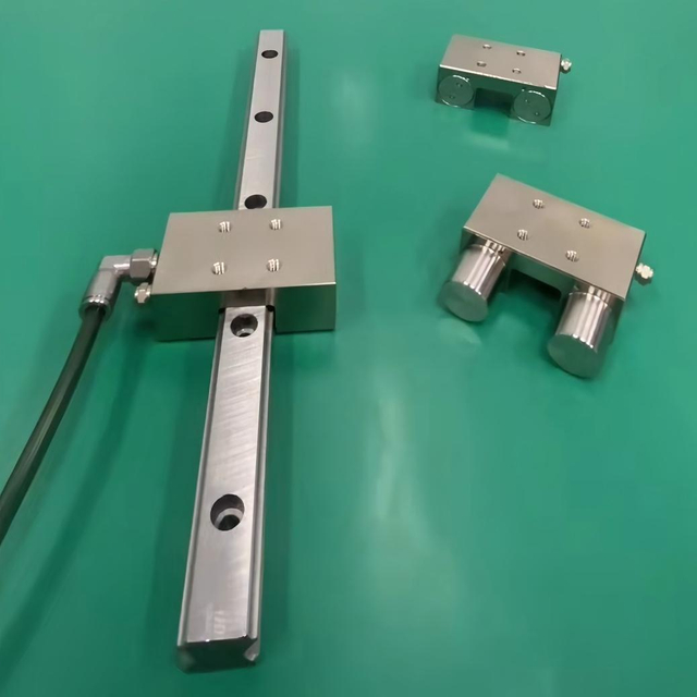 Pneumatic NO Clamp Stopper LMK20B Replacement For MK2001A 20mm Linear Guide Clamping Element