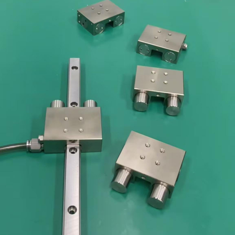 Emergency Fail Safe Pneumatic Normally Closed Clamp Brake Locking Unit For 15mm Linear Rail