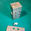Industrial 45mm Linear Rail Pneumatic Normally Open Brake Clamp Precision Braking Unit
